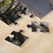 Serenity in Pieces Lakeside Landschap Legpuzzel (Zijkant)
