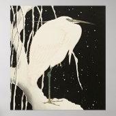 Serenity In Snow beroemd gemaakt door Heron Ohara  Poster (Voorkant)