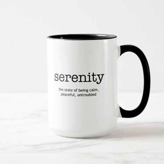 Serenity Inspiration Mok (Rechts)
