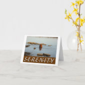 Serenity Kaart (Gele Bloem)
