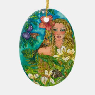 Serenity kerstversiering keramisch ornament