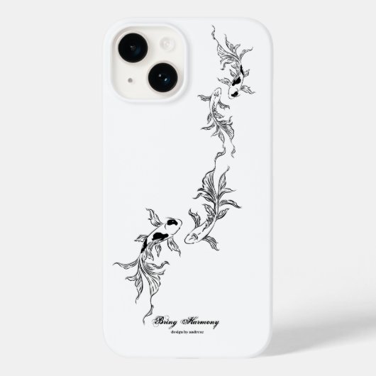 Serenity Koi Art Case-Mate iPhone Case (Achterkant)