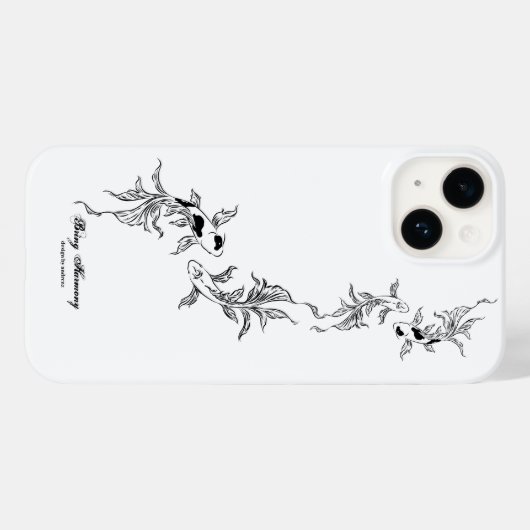 Serenity Koi Art Case-Mate iPhone Case (Achterkant (horizontaal))