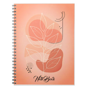 Serenity Leaf Minimalist Notitieboek
