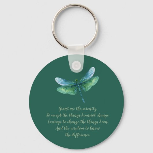 Serenity Libelle Sleutelhanger (Voorkant)