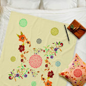 Serenity Mandalas Waterverf Bliss Fleece Deken