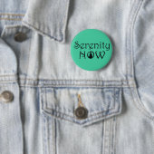 Serenity Now Button - unieke Yoga-cadeaus (In situ)