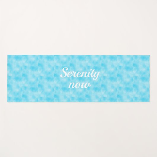 Serenity Now Kalmerende Yogamat (Voorkant (horizontaal))