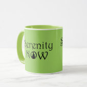 Serenity Now Mug - Cadeaux Uniques De Yoga (Devant gauche)