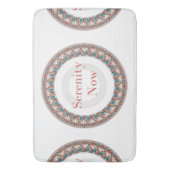 Serenity Now Soft Mandala Badmat (Voorkant Verticaal)