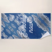 Serenity now! strandlaken (Voorkant)