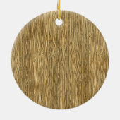 Serenity Now - Yoga-kerstversiering Keramisch Ornament (Achterkant)