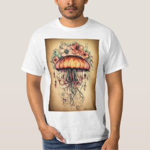 Serenity of the Depth Enchanting Jellyfish t-shirt