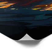 Serenity of the Five Monks Poster (Hoek)