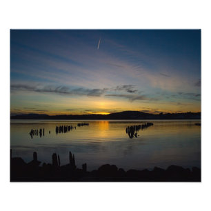 Serenity onder Landschap Foto Afdruk