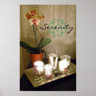 Serenity Orchid Poster
