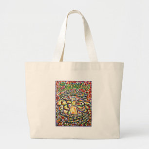 Serenity Prayer Angel Bag Grote Tote Bag