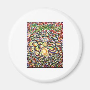 Serenity Prayer Angel (Spaanse tekst) Magneet