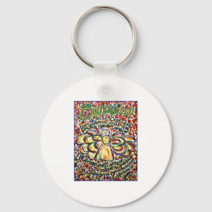 Serenity Prayer Angel (Spaanse tekst) Sleutelhanger