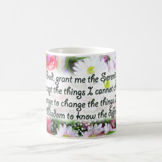 Serenity Prayer Bouquet Koffiemok (Center)