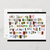 Serenity Prayer Briefkaart (Voorkant / Achterkant)