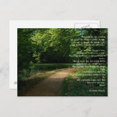 Serenity Prayer Briefkaart (Voorkant / Achterkant)