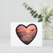 Serenity Prayer Briefkaart (Staand voorkant)