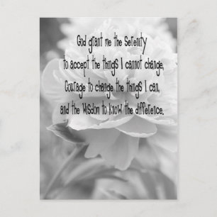 Serenity Prayer Briefkaart