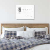 Serenity Prayer Canvas Afdruk (Insitu (Slaapkamer))