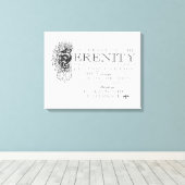 Serenity Prayer Canvas Afdruk (Insitu (Houten vloer))