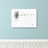 Serenity Prayer Canvas Afdruk (Insitu (Houten vloer))