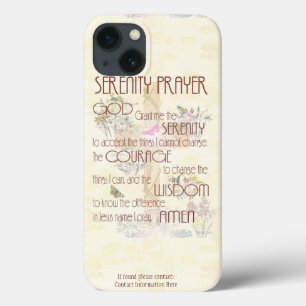 Serenity Prayer iPhone 13 Hoesje