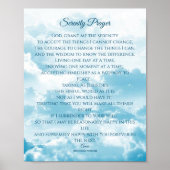 Serenity Prayer, Courage & Wisdom Poster (Voorkant)