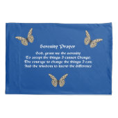Serenity Prayer en Butterfly Kussensloop (Achterkant)