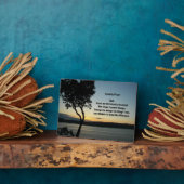 Serenity Prayer Evening Sunset Fotoplaat (Zijkant)