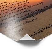 Serenity Prayer Foto Afdruk (Hoek)