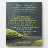 Serenity Prayer Fotoplaat (Voorkant)