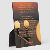 Serenity Prayer Fotoplaat (Zijkant)