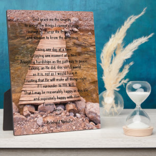 Serenity Prayer Fotoplaat