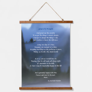 Serenity Prayer Hangend Wandkleed