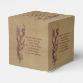 Serenity Prayer Inspirerend Floral Bedankdoosjes (Achterkant)