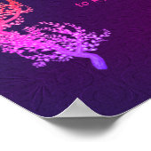 Serenity Prayer Inspirerend Prayer Black Poster (Hoek)