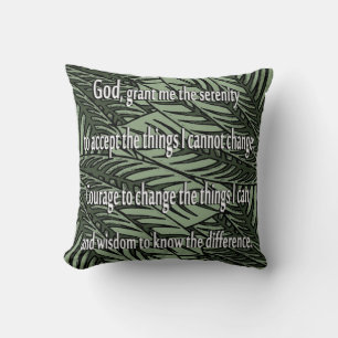 Serenity Prayer Kussen