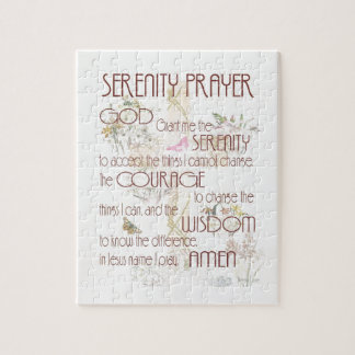 Serenity Prayer Legpuzzel