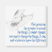 Serenity Prayer Magneet (Voorkant)