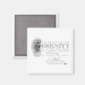 Serenity Prayer Magneet (Voorkant / Achterkant)
