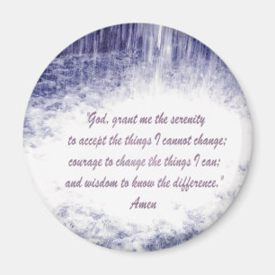 Serenity Prayer magnet Magneet