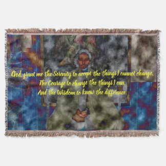 Serenity Prayer - Meditation Blanket Deken
