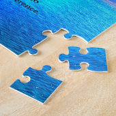 Serenity Prayer met Blue Ocean and Amazing Sky Legpuzzel (Zijkant)