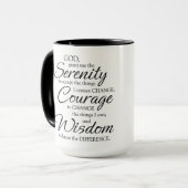 Serenity Prayer Mok (Voorkant links)